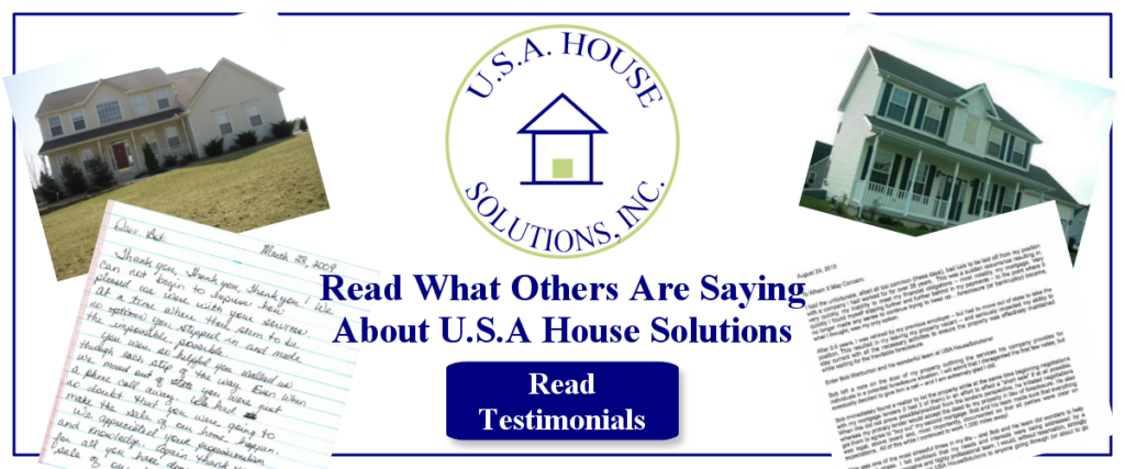 USA House Solutions Real Estate Testimonials